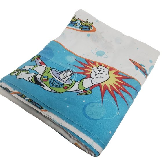 Buzz Lightyear Full Size Flat Sheet Crafting Toy Story - Picture 2 of 4